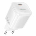 Chargeur Yesido YC117 60W USB-C à technologie GaN avec câble USB-C - Blanc