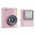 Appareil photo à tirage instantané Z900 pour enfants avec filtres créatifs et carte mémoire de 32 Go - Rose