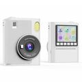 Appareil photo à tirage instantané Z900 pour enfants avec filtres créatifs et carte mémoire de 32 Go - Blanc