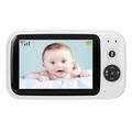 Écouteur pour bébé ZR303B avec écran LCD de 3.2", communication audio bidirectionnelle et alerte de température