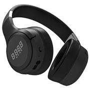 Casque sans fil circum-auriculaire Zealot B28 avec écran LCD - Noir
