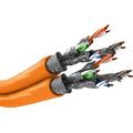 Câble Réseau Duplex S/FTP CAT 7A Goobay - 500m - Orange