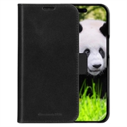 Étui portefeuille en cuir iPhone 16e/17e dbramante1928 Lynge MagSafe 2-en-1 - Noir