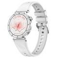 Montre connectée pour femme i222 avec écran AMOLED de 1.19" - Argent / Blanc