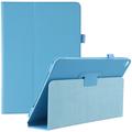 iPad 10.2 2019/2020/2021 Bi-Fold Folio Cover - Bleu clair