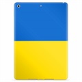 Coque iPad 10.2 2019/2020/2021 en TPU Drapeau Ukraine - Jaune et bleu clair