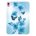 Coque iPad 2022/2025 en TPU Stylish Ultra Fin - Papillon Bleu