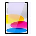 iPad (2022) Baseus Crystal Series Protecteur d'écran en verre trempé - Anti-Lumière bleue