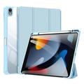 Étui à Rabat iPad (2022) Tri-Fold Intelligente Dux Ducis Toby - Azur Clair