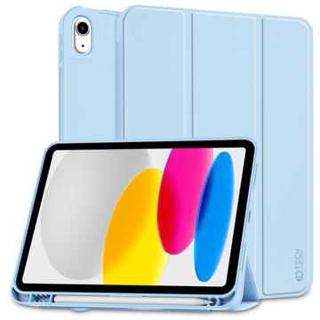 Étui folio à trois volets iPad 2022/2025 Tech-Protect SmartCase Pen - Bleu Ciel