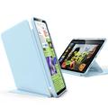 Étui Folio Flip Hybride iPad Air 13 2024/2025/2026 ESR - Bleu ciel
