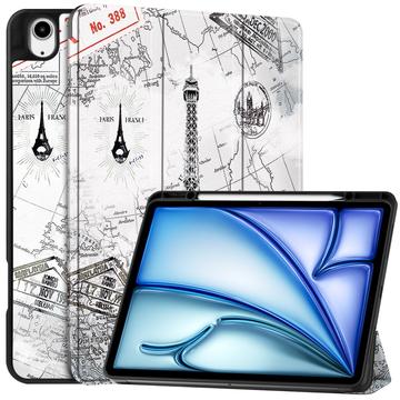 Étui Smart Folio iPad Air 13 (2025) Tri-Fold Series - Tour Eiffel