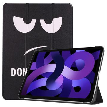 Étui à Rabat Smart iPad Air 11 (2024) - Série Tri-Fold - Don\'t Touch Me