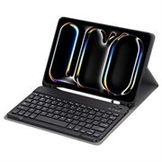 Étui iPad Pro 11 2024/2025 avec Clavier Bluetooth - Bleu Foncé