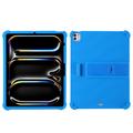 Étui en silicone iPad Pro 13 (2025) avec béquille - Bleu