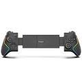 Manette de jeu sans fil RGB extensible iPega PG-9122 pour Android/iOS/PS3/PS4/Switch/PC - Noir