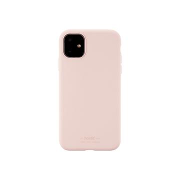 Coque iPhone 11 en Silicone Holdit - rose vif