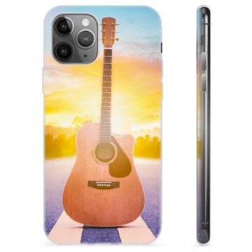 Coque iPhone 11 Pro Max en TPU - Guitare