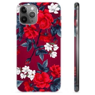 Coque iPhone 11 Pro Max en TPU - Fleurs Vintage