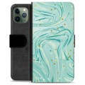 Étui Portefeuille Premium iPhone 11 Pro - Menthe Verte