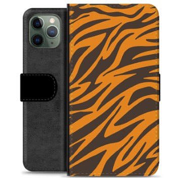 Étui Portefeuille Premium iPhone 11 Pro - Tigre