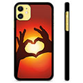 Coque de Protection iPhone 11 - Silhouette de Coeur