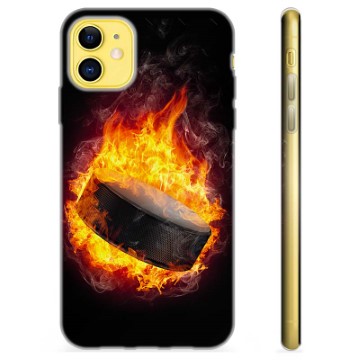 Coque iPhone 11 en TPU - Hockey sur Glace