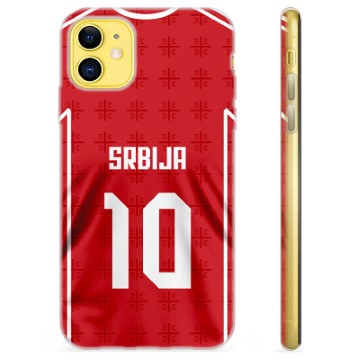 Coque iPhone 11 en TPU - Serbie