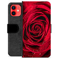Étui Portefeuille Premium iPhone 12 mini - Rose
