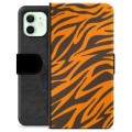 Étui Portefeuille Premium iPhone 12 - Tigre