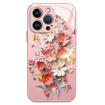 Coque hybride iPhone 12/12 Pro Bouquet de fleurs - Rose