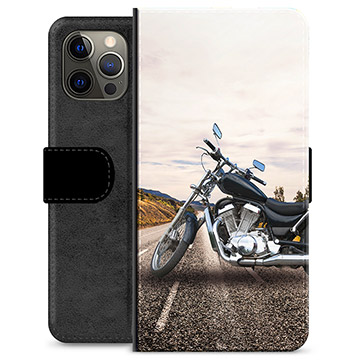 Étui Portefeuille Premium iPhone 12 Pro Max - Moto