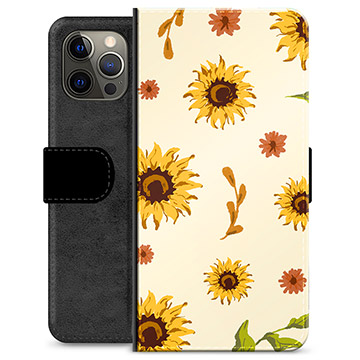 Étui Portefeuille Premium iPhone 12 Pro Max - Tournesol