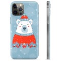 Coque iPhone 12 Pro Max en TPU - Ours de Noël