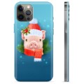 Coque iPhone 12 Pro Max en TPU - Cochonnet d'Hiver