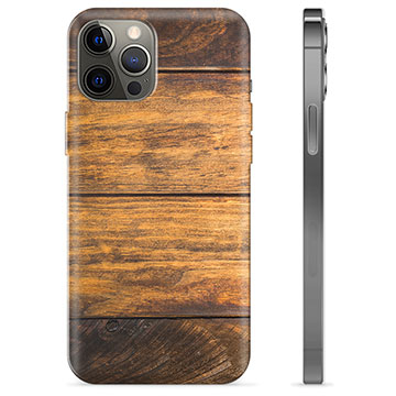 Coque iPhone 12 Pro Max en TPU - Bois