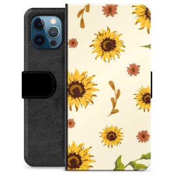 Étui Portefeuille Premium iPhone 12 Pro - Tournesol