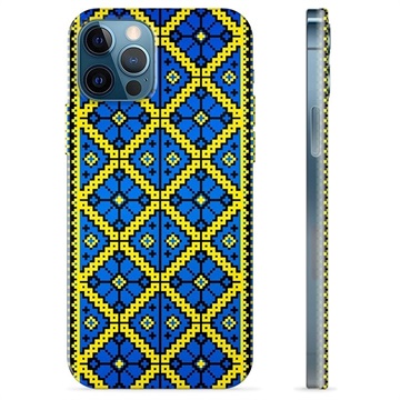 Coque iPhone 12 Pro en TPU Ukraine - Ornement