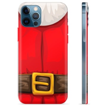 Coque iPhone 12 Pro en TPU - Costume de Père Noël