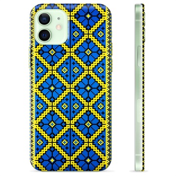 Coque iPhone 12 en TPU Ukraine - Ornement