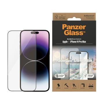 Protecteur d\'Écran iPhone 14 Pro Max PanzerGlass Ultra-Wide Fit Anti-Reflective EasyAligner - Bord Noir