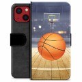 Étui Portefeuille Premium iPhone 13 Mini - Basket-ball