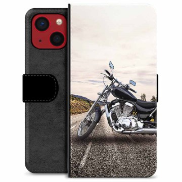 Étui Portefeuille Premium iPhone 13 Mini - Moto