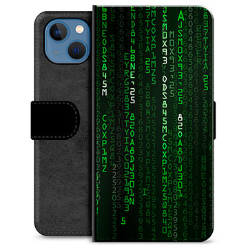 Étui Portefeuille Premium iPhone 13 - Crypté