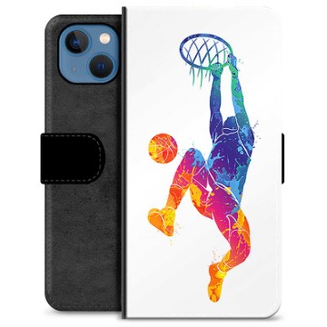 Étui Portefeuille Premium iPhone 13 - Slam Dunk