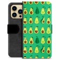 Étui Portefeuille Premium iPhone 13 Pro Max - Avocado Pattern