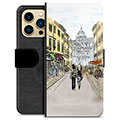 Étui Portefeuille Premium iPhone 13 Pro Max - Rue d'Italie