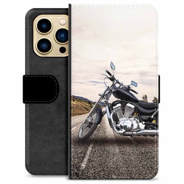 Étui Portefeuille Premium iPhone 13 Pro Max - Moto