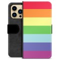 Étui Portefeuille Premium iPhone 13 Pro Max - Pride