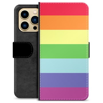 Étui Portefeuille Premium iPhone 13 Pro Max - Pride